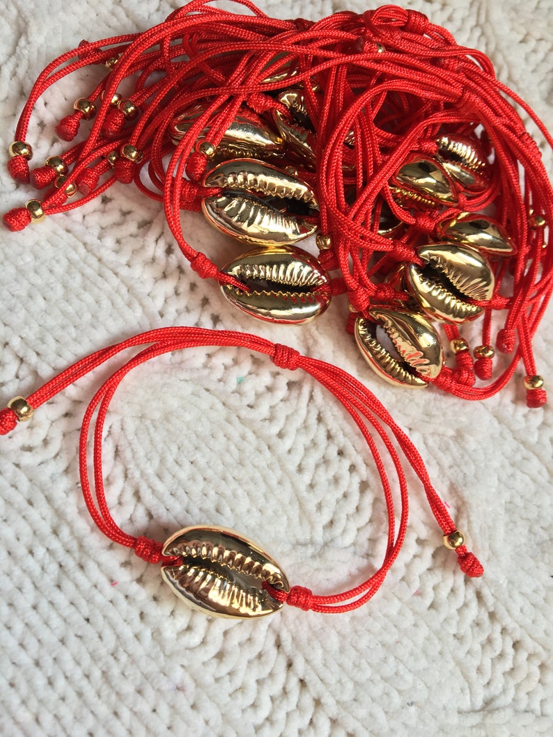 Adjustable Bracelet Sea Conchita! Cowrie Shell Bracelets