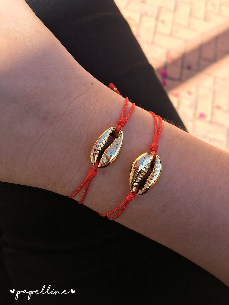 Adjustable Bracelet Sea Conchita! Cowrie Shell Bracelets