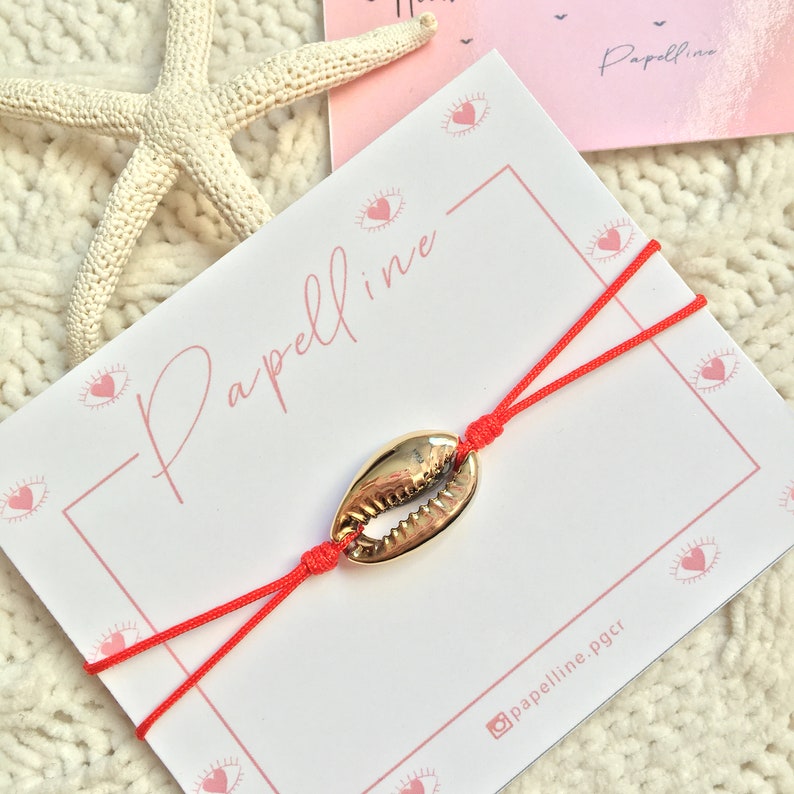 Adjustable Bracelet Sea Conchita! Cowrie Shell Bracelets