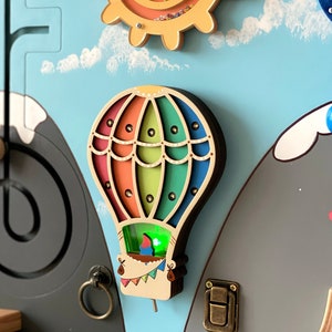 Le ballon de veilleuse pour les | de bord occupés Pièces de carton occupées | Pièces sensorielles | Composants de la carte d’activité