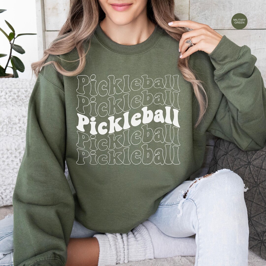 PICKLEBALL SWEATSHIRT - HEATHER GRAY main image 1