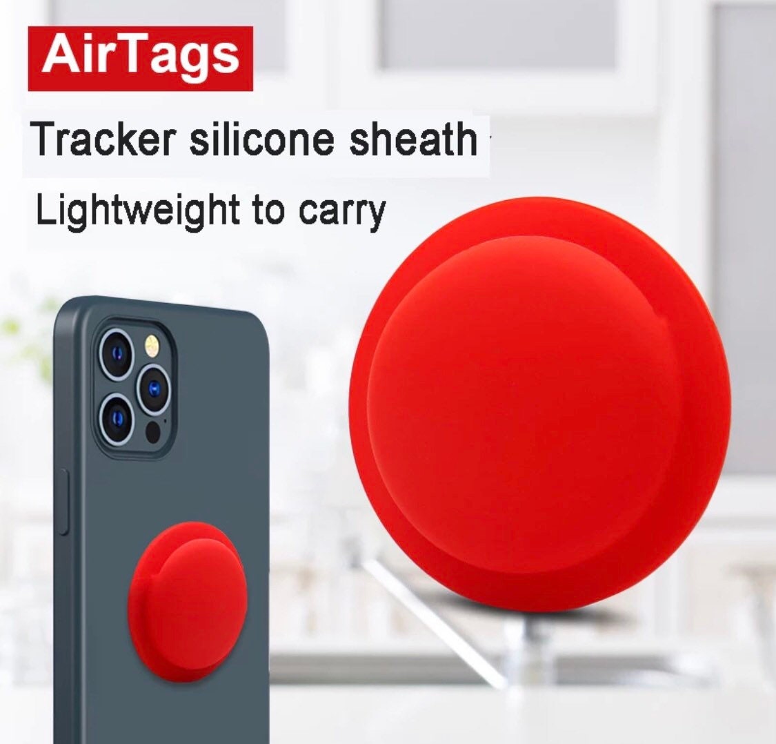 Apple AirTag Holder Case Sticky Adhesive For Device Tracking Etsy