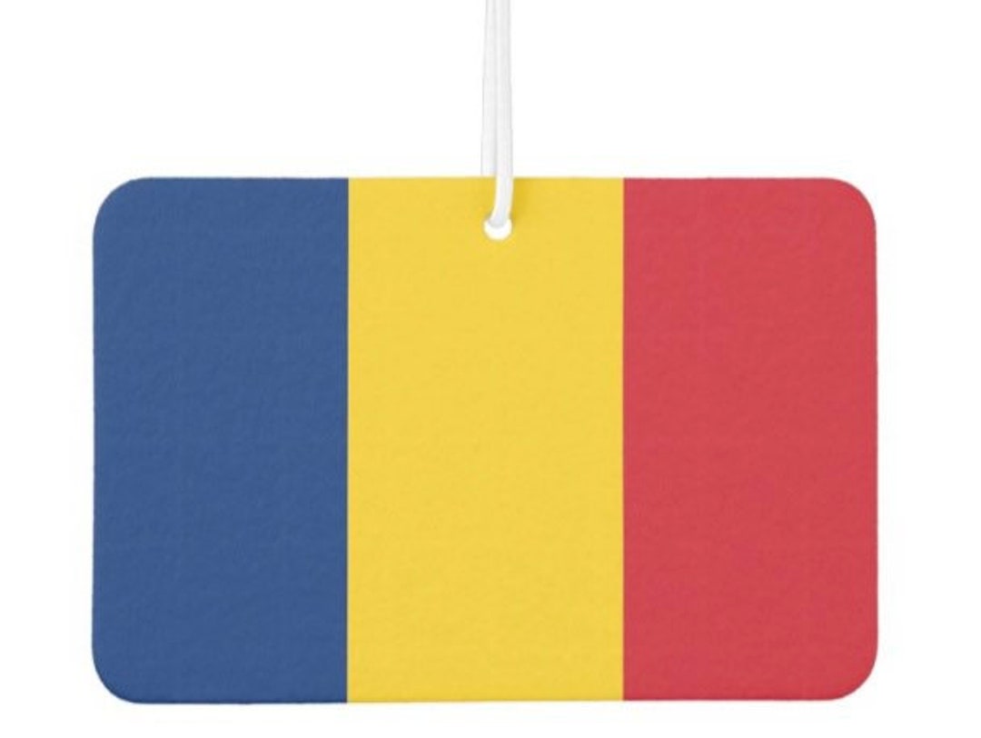 2er Pack Rumänien Flagge Auto Lufterfrischer Flaggen Freshie Aromatherapie  Rückspiegel Hängend Rückspiegel Aufhänger Rumänische - .de