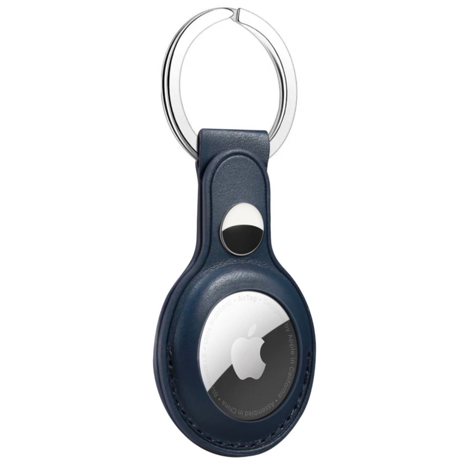 Premium Vegan Leather AirTag Keychain Case For Apple AirTag Etsy