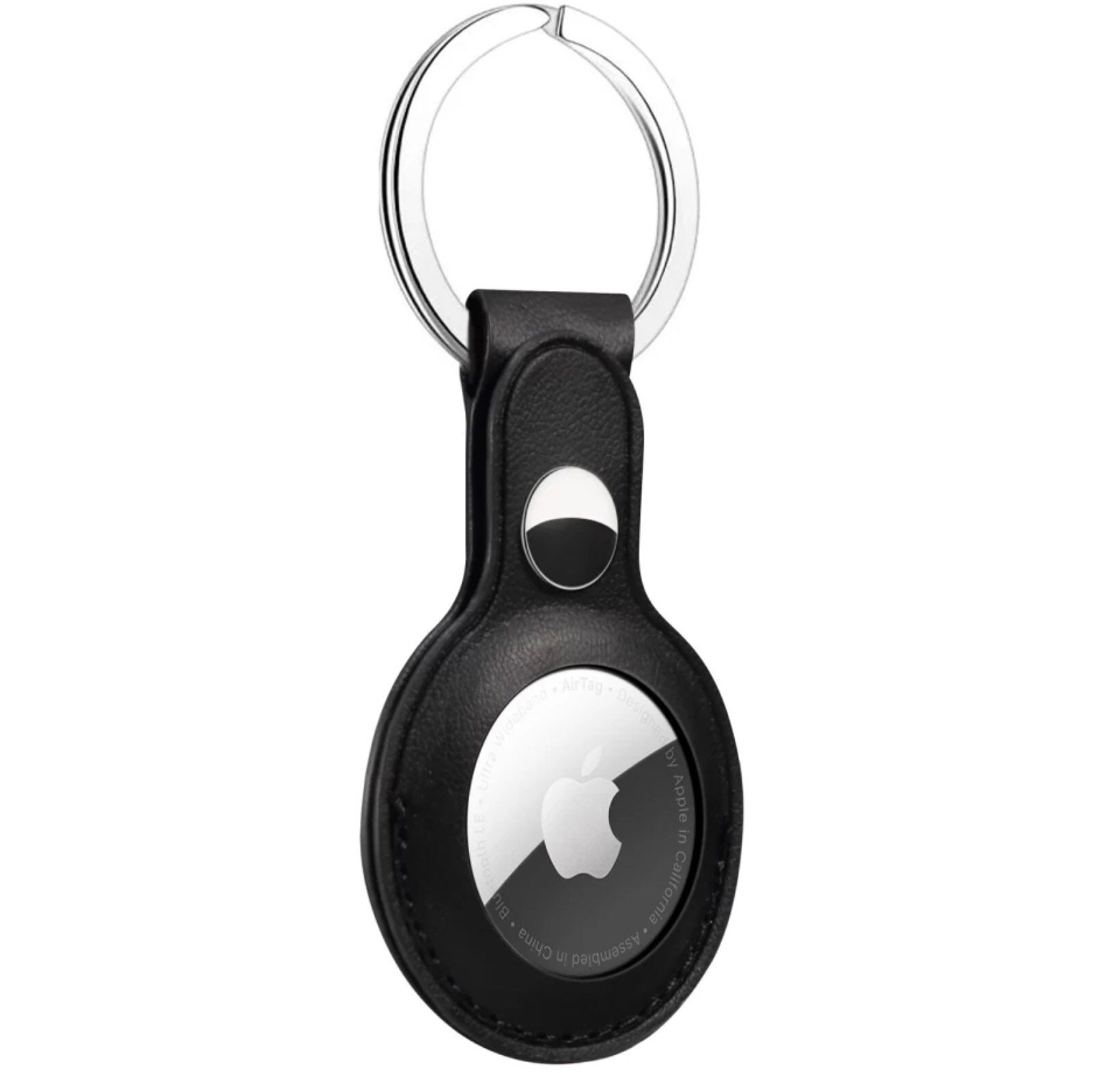 Premium Vegan Leather AirTag Keychain Case For Apple AirTag Etsy