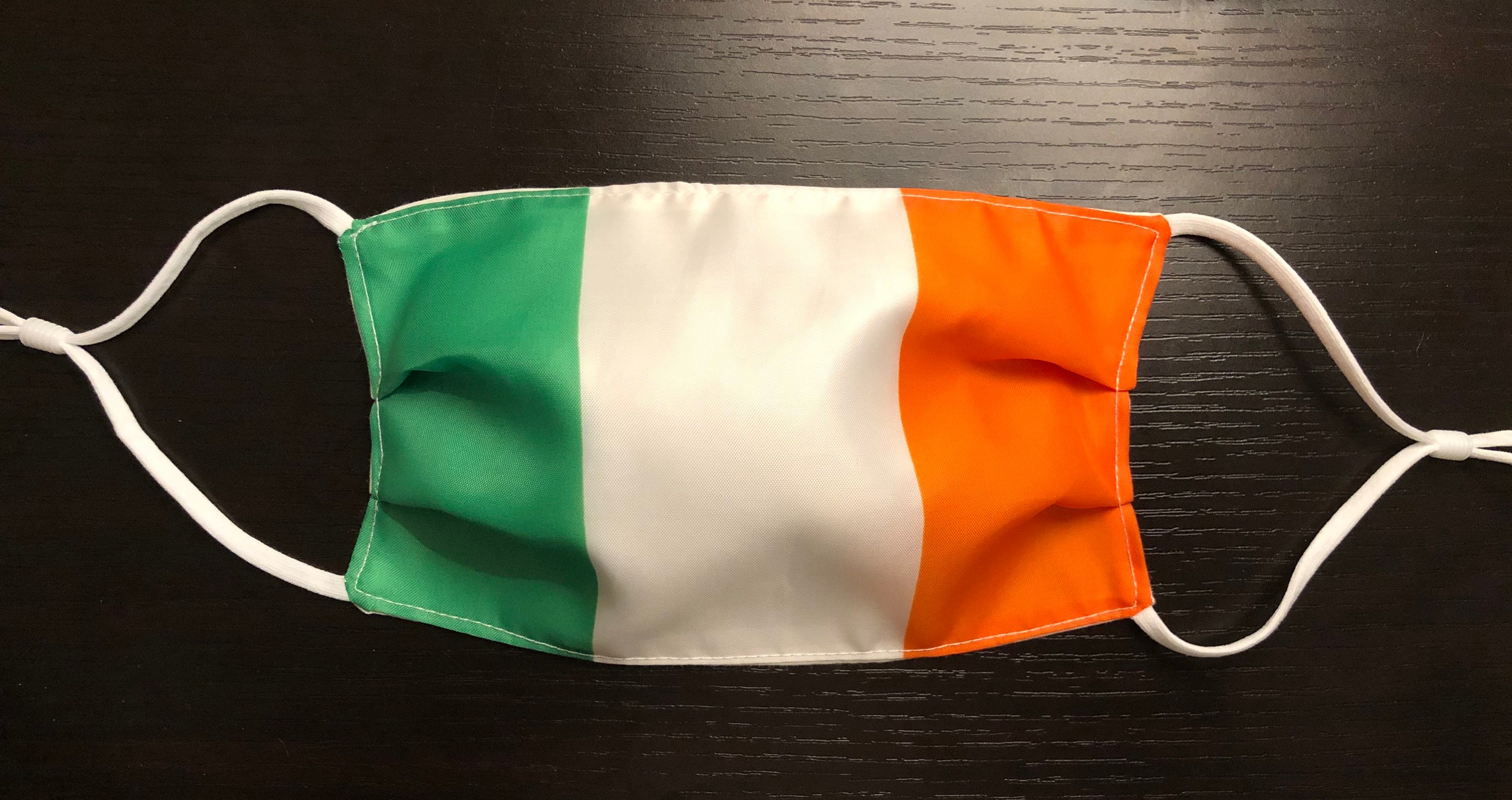 2 Pack Irish Flag Face Mask Ireland Washable Reusable Cotton Etsy