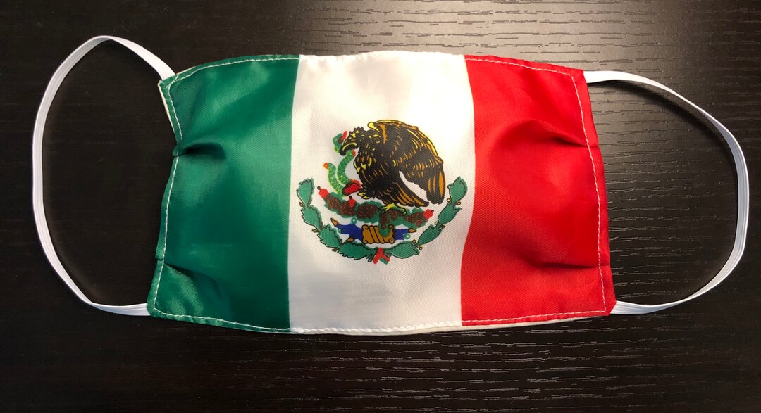 2 Pack Mexico Face Mask Washable Mexican Cotton Cloth Fabric Etsy