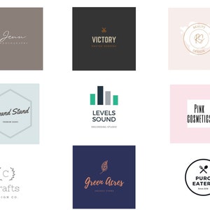 Custom Logo Design Graphic Design Designer For Company Social Media T Shirts Website Designs Minimalist Beauty Shop Store Customized Idea
