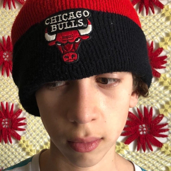 Vintage 90's Chicago bulls tuque