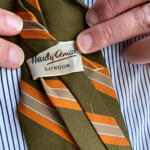 Hardy amies neck tie / vintage