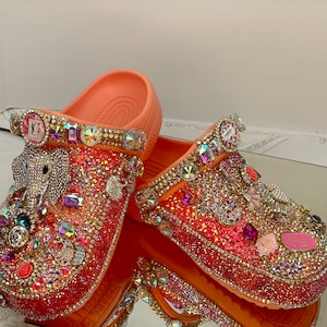 Custom Bedazzled Blinged Crocs