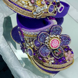 Custom Bedazzled Blinged Crocs