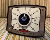 Vintage 1960 s Time O Lite Kitchen Timer. Retro. Eclectic.