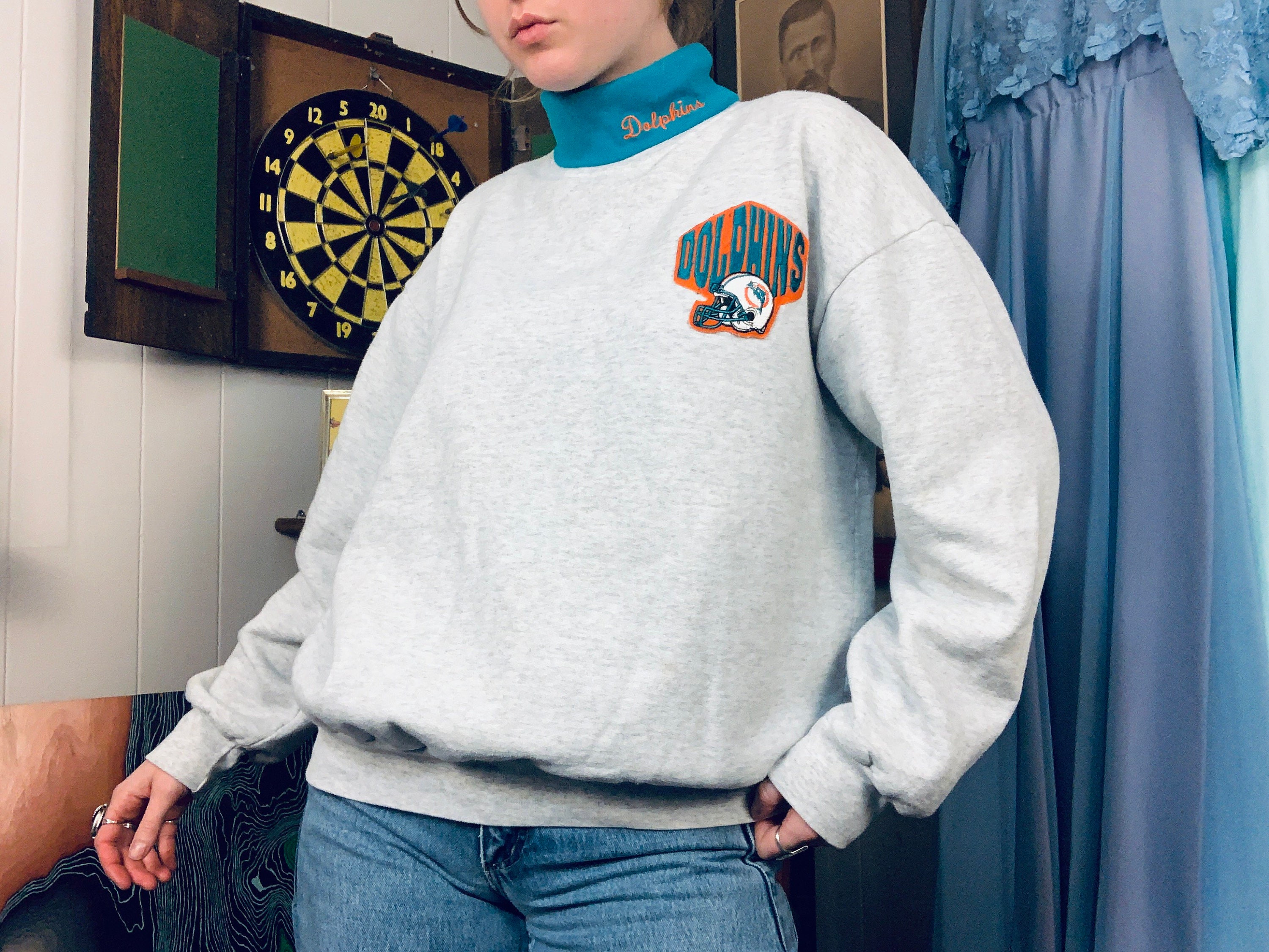 Turtleneck and online crew neck