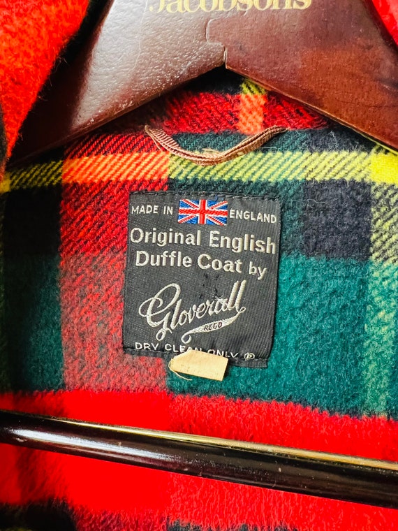 Vintage 1950s/60s Gloverall Brand Beige Original English Duffle