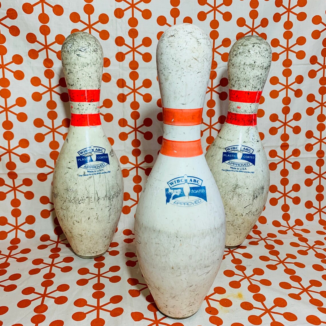 Vintage 1970s/80s AMF Bowling Pins. Retro. Man Cave. Etsy