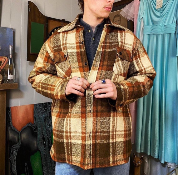 vintage 70s lumberjack jacket - Gem