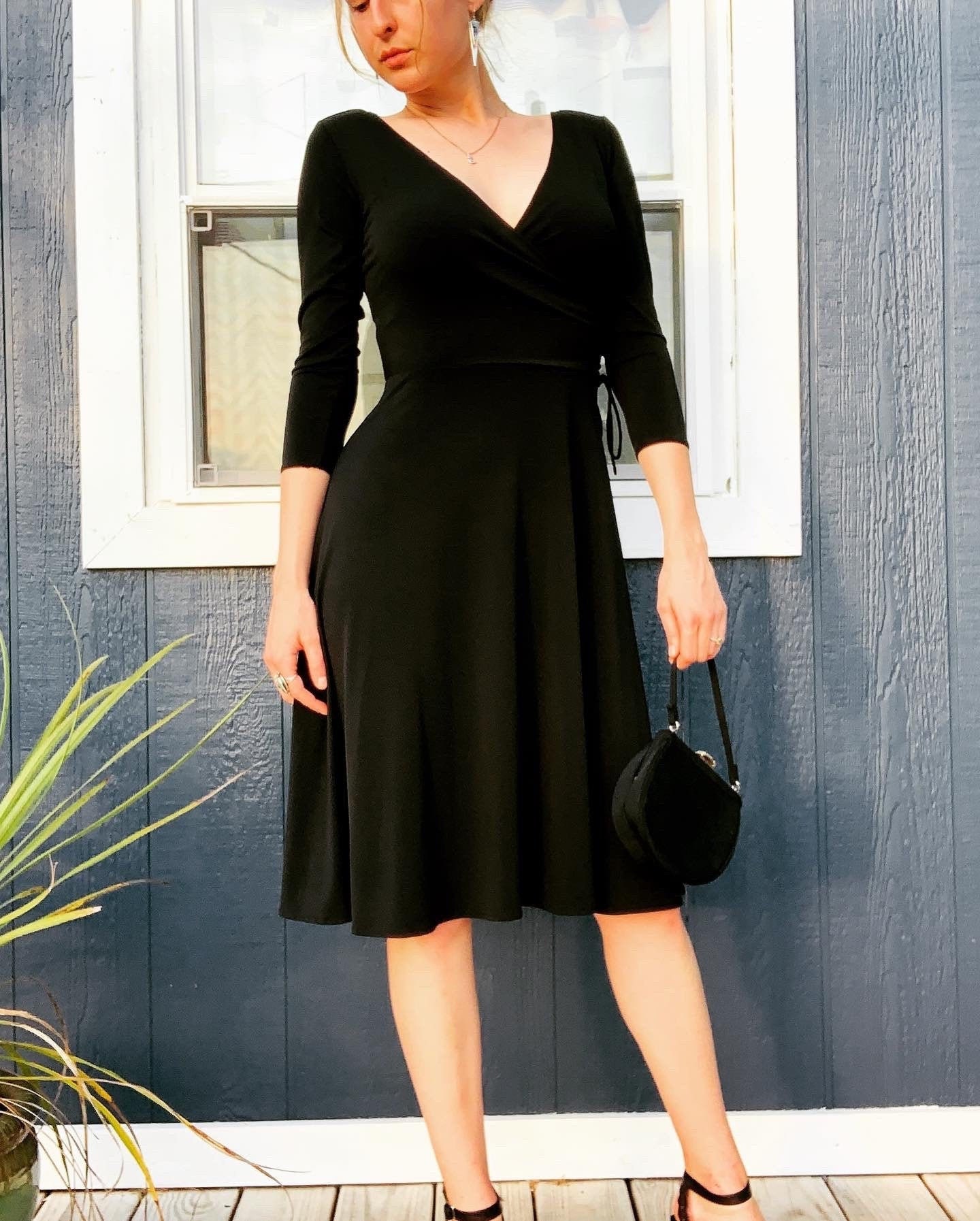 black dresses for funeral