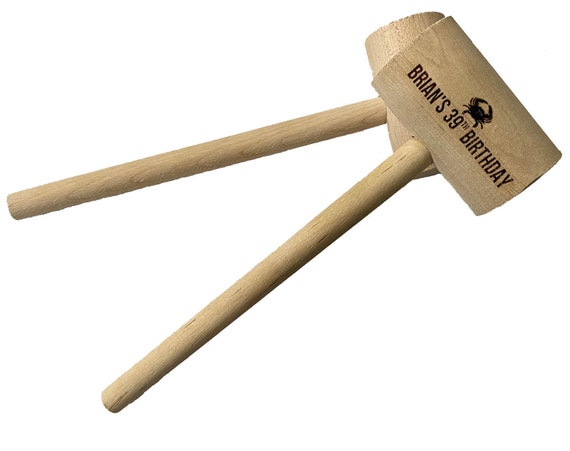 20 Personalized Crab Mallets A Thoughtful Gift Perfect for Parties 