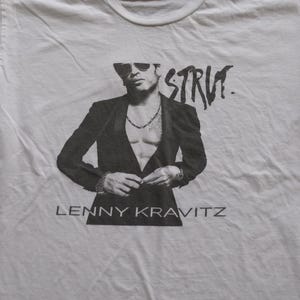 Lenny Kravitz strut shirt large NOT VINTAGE