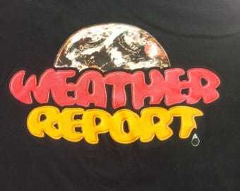 Weather report shirt large jazz fusion NOT VINTAGE
