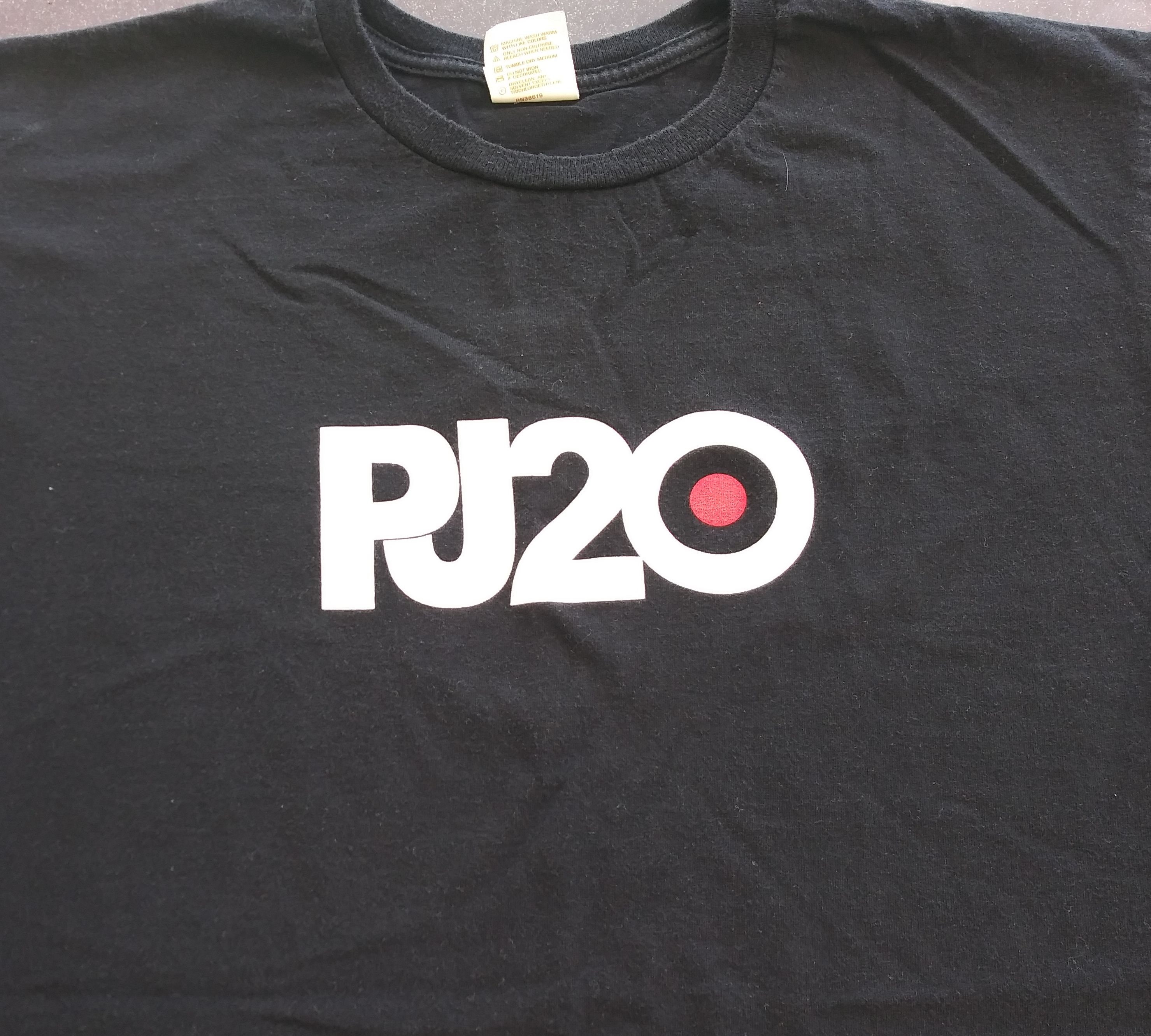 Pearl Jam 20 2011 Tour Pre Owned Shirt Large Alpine Valley