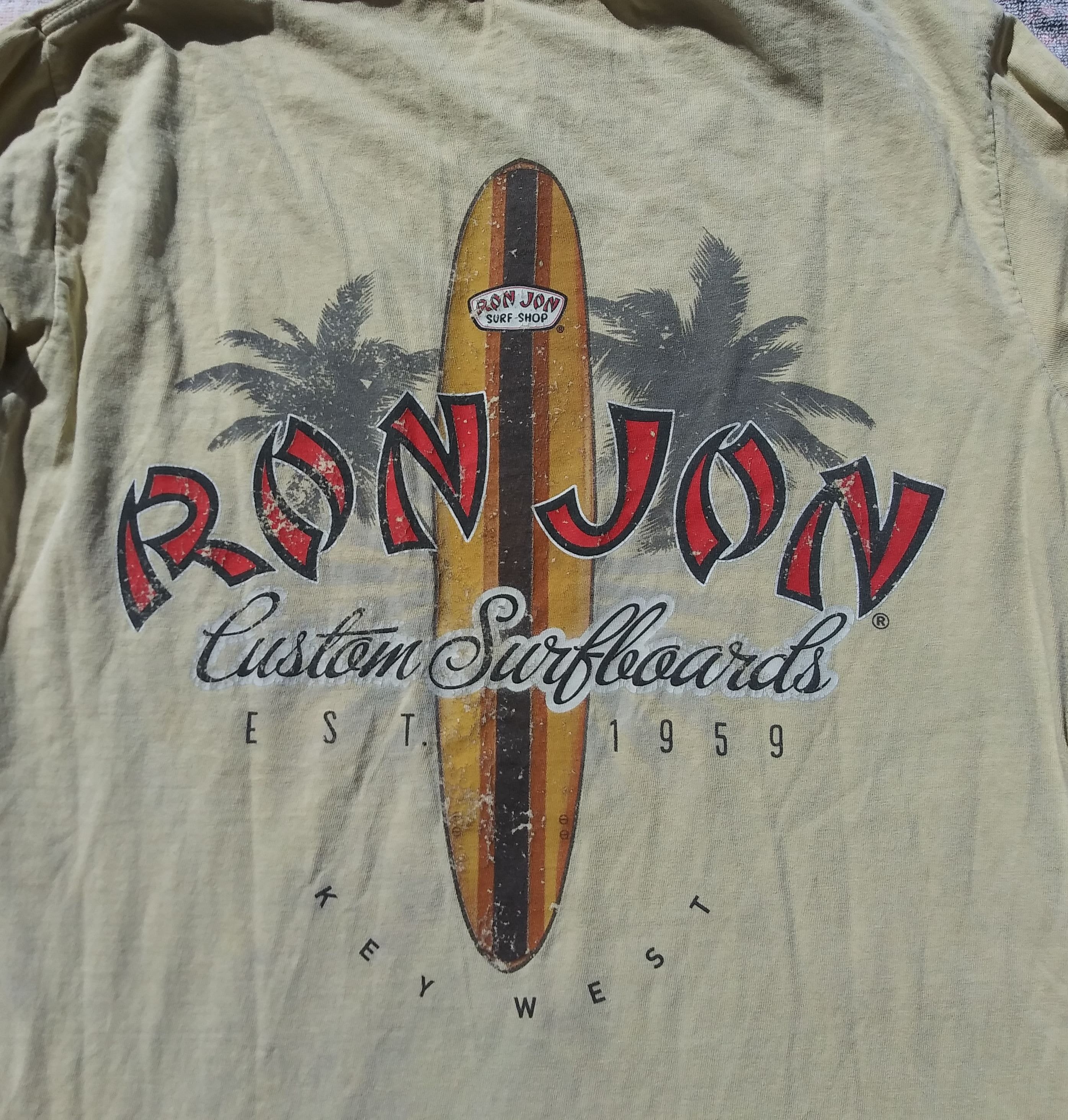 Ron Jon Long Sleeve Shirt Small Key West NOT VINTAGE - Etsy