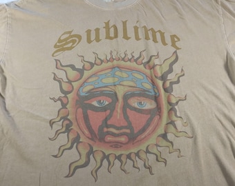 Vintage SUBLIME Second Hand Smoke XL T Shirt 1990's TULTEX - Etsy