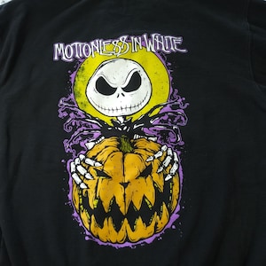 Motionless in white ハロウィン Tシャツ Motionless in White Hoodie XL Jack Skellington Halloween NOT