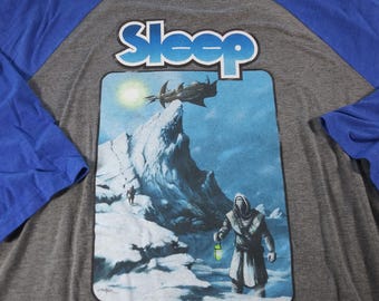 Sleep band raglan shirt 2XL stoner doom metal NOT VINTAGE