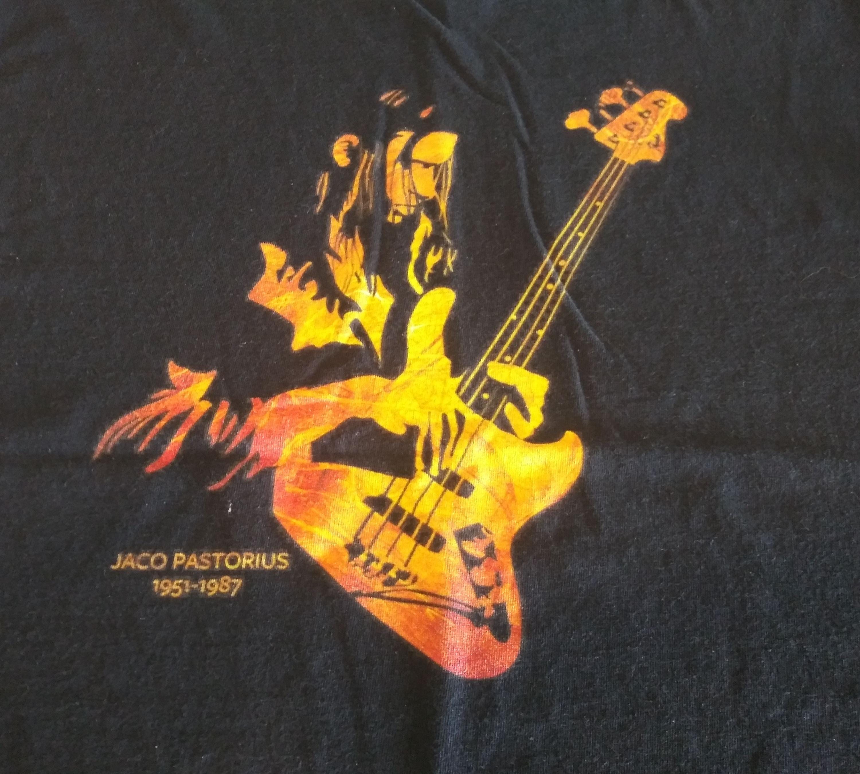 T-shirt Jaco Pastorius Punk Jazz – Noir | Coton | Tailles S à 5XL | Neuf Avec Étiquettes | Marque Non Spécifiée