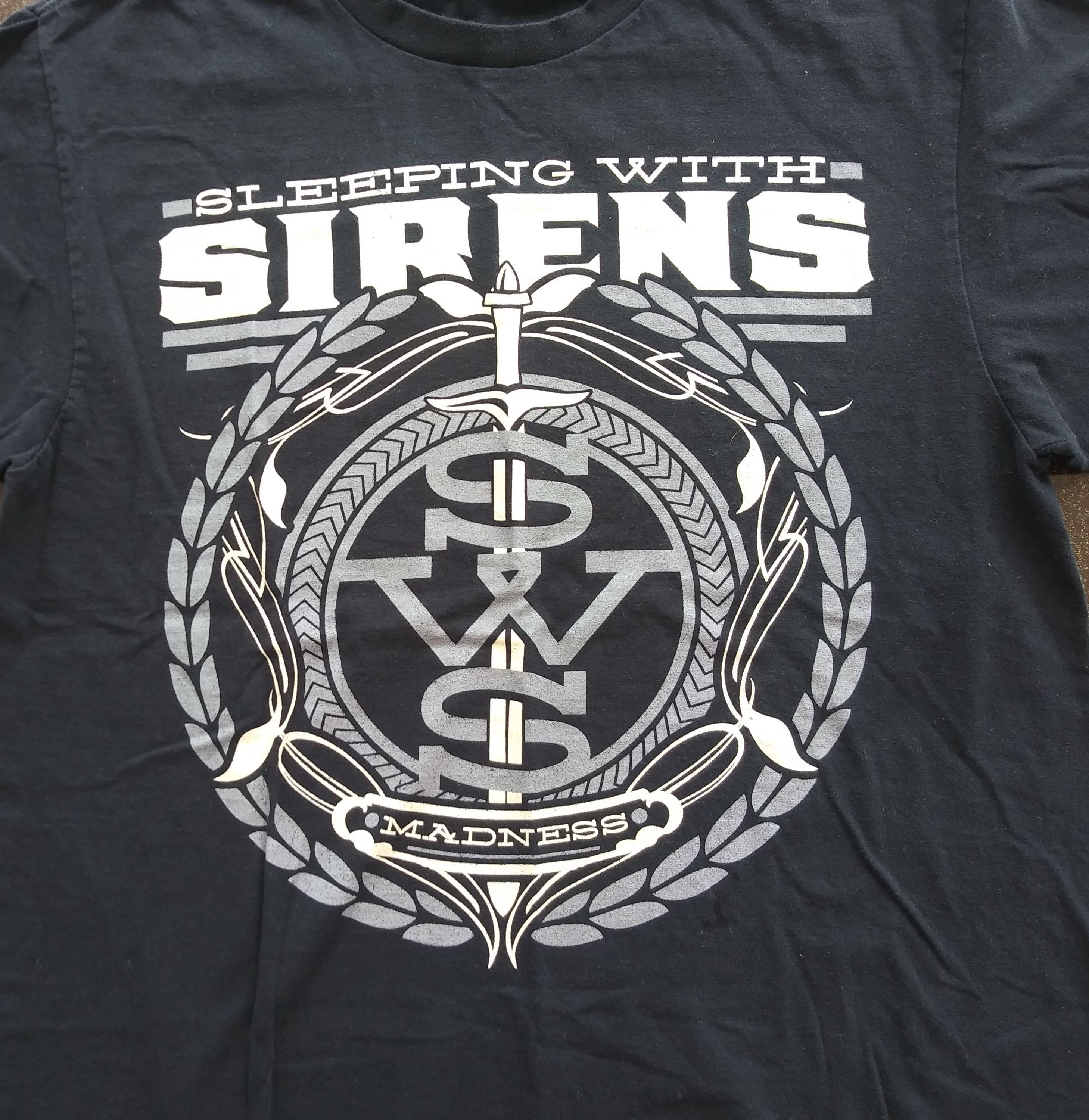 Sleeping With Sirens Shirt Medium NOT VINTAGE - Etsy