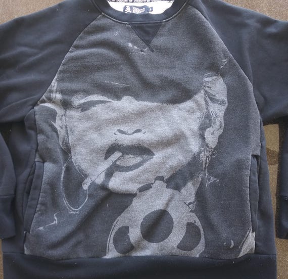 RARE! Madonna long-sleeved sweatshirt pullover DISSIZIT! brand large NOT  vintage