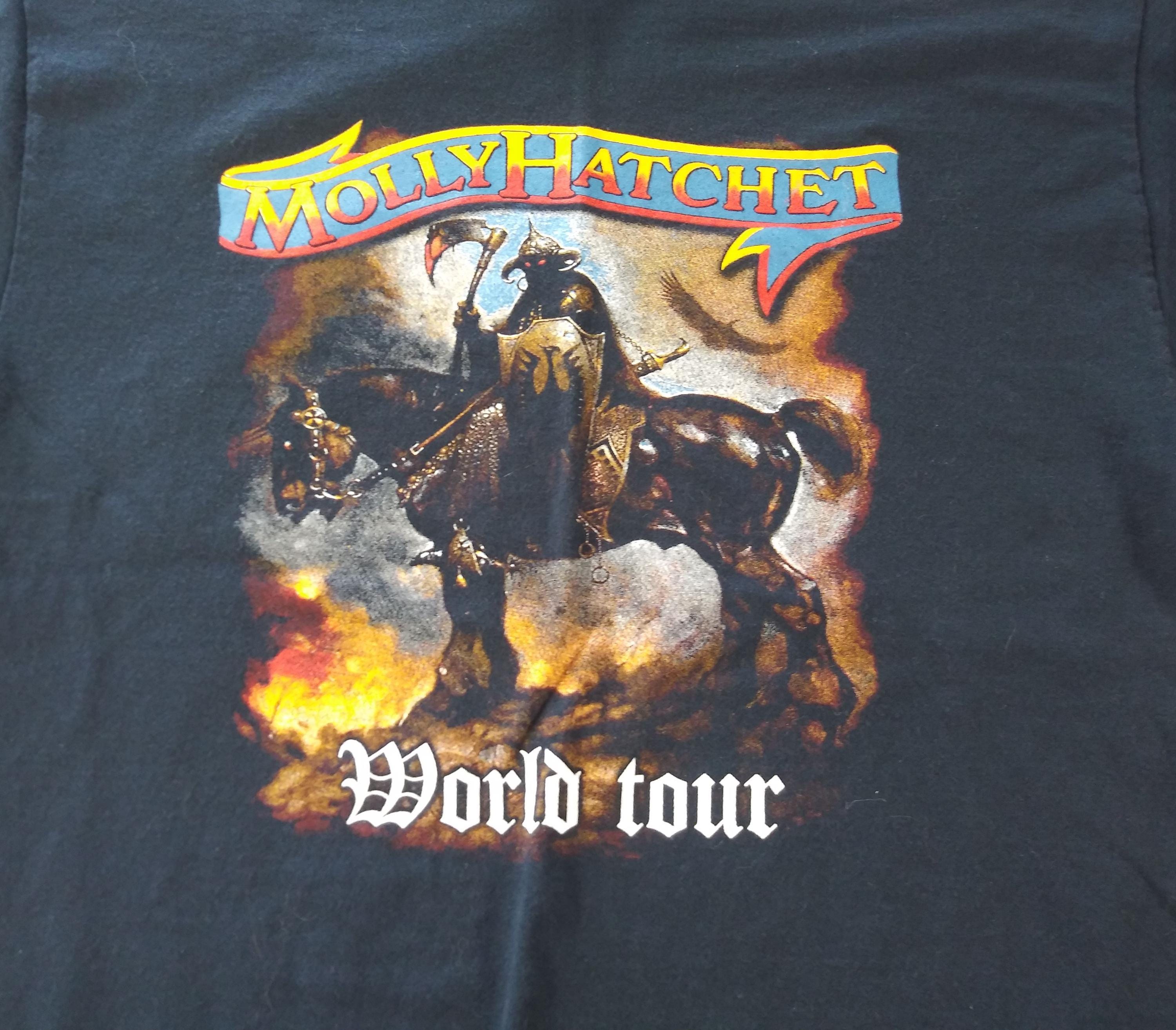 Molly Hatchet Shirt Large World Tour - Etsy