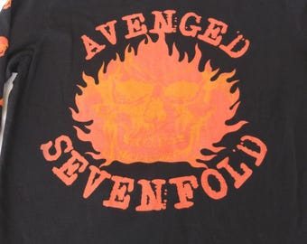 Avenged Sevenfold shirt large long sleeve NOT VINTAGE