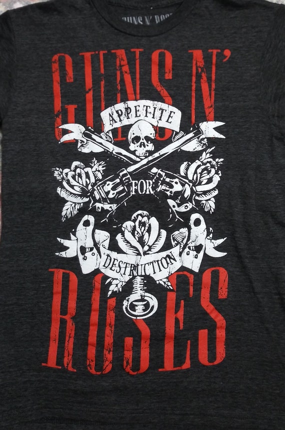 Guns N Roses appetite for destruction shirt small