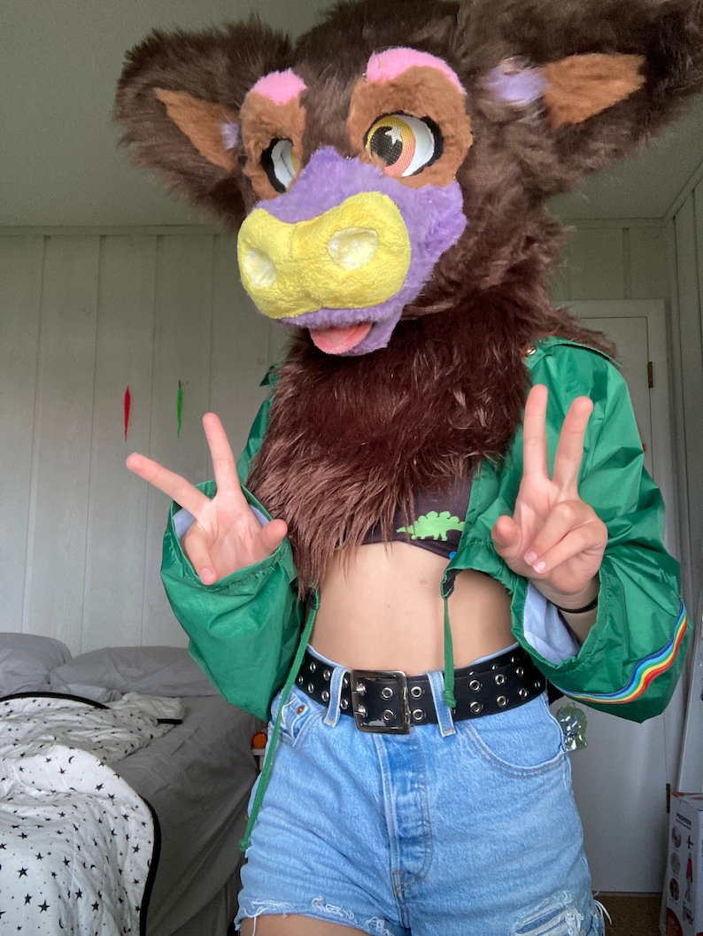 Cow Fursuit Head Etsy