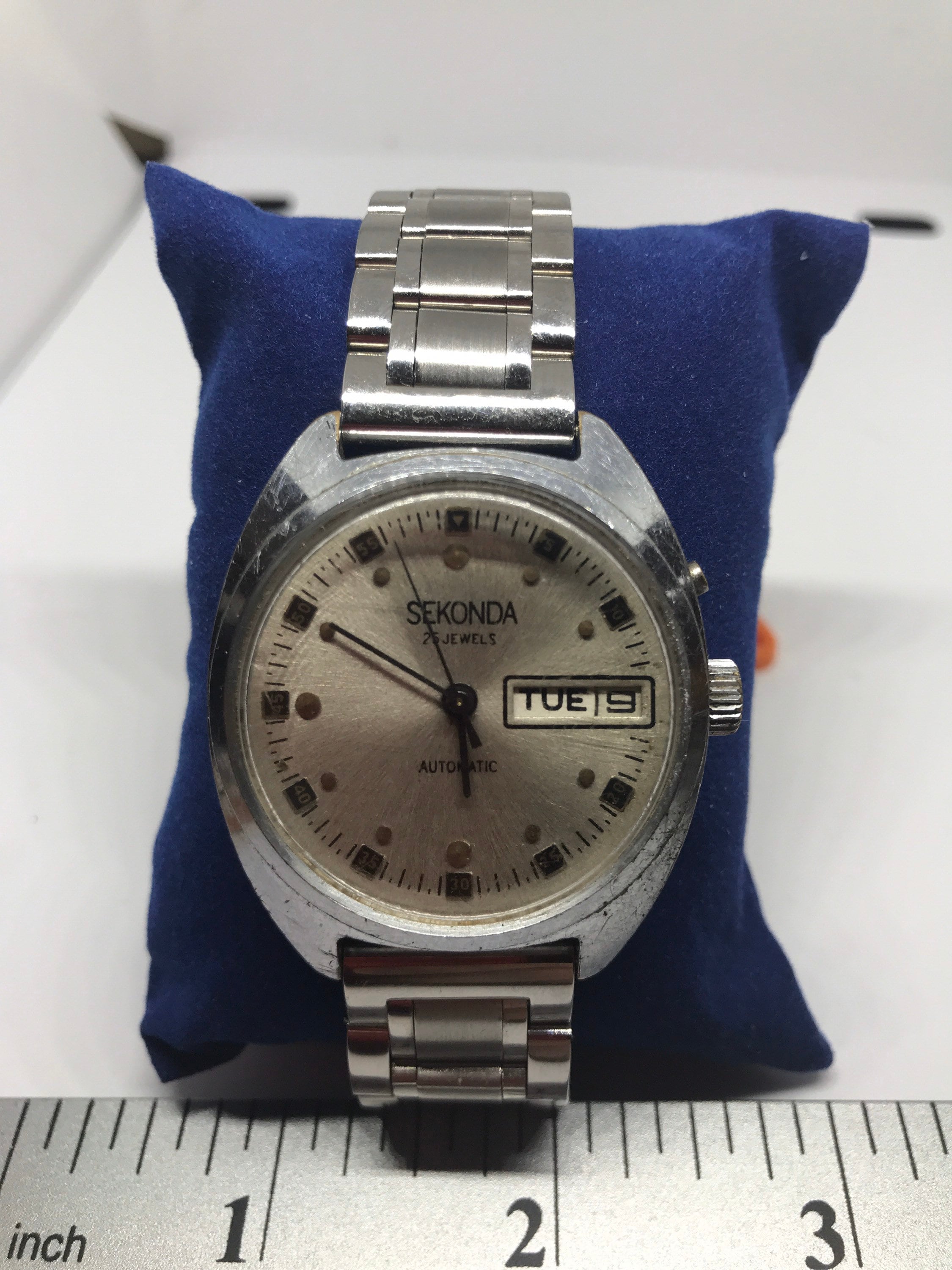 Vintage Kinetic Mechanical SEKONDA 25 JEWEL Wrist Watch Etsy