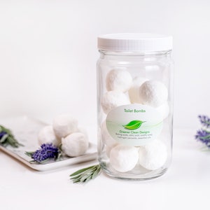All natural toilet bombs / 18 pcs / toilet cleaners / bathroom supplies