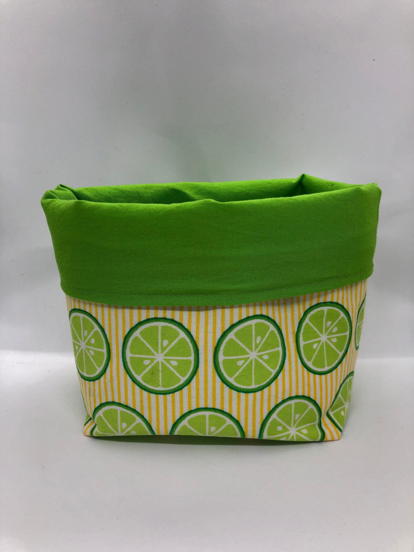 Small Fabric Storage Bin for Kitchen Etsy