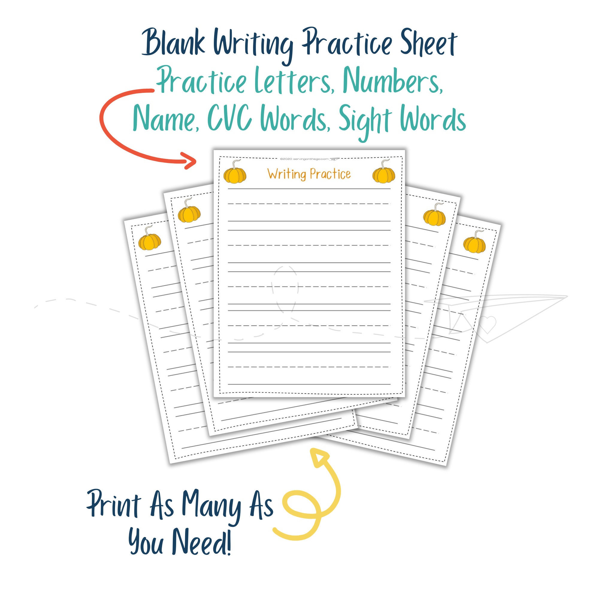 Letter Matching Alphabet Tracing Worksheets Handwriting | Etsy