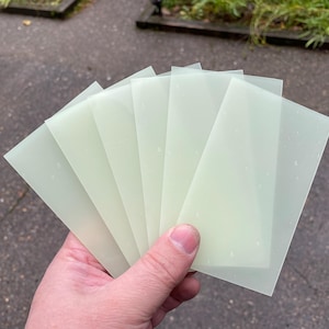 Neutral Green Glow In The Dark Sheet