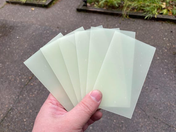 Neutral Green Glow In The Dark Sheet