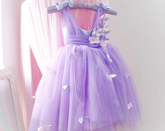 baby butterfly frock