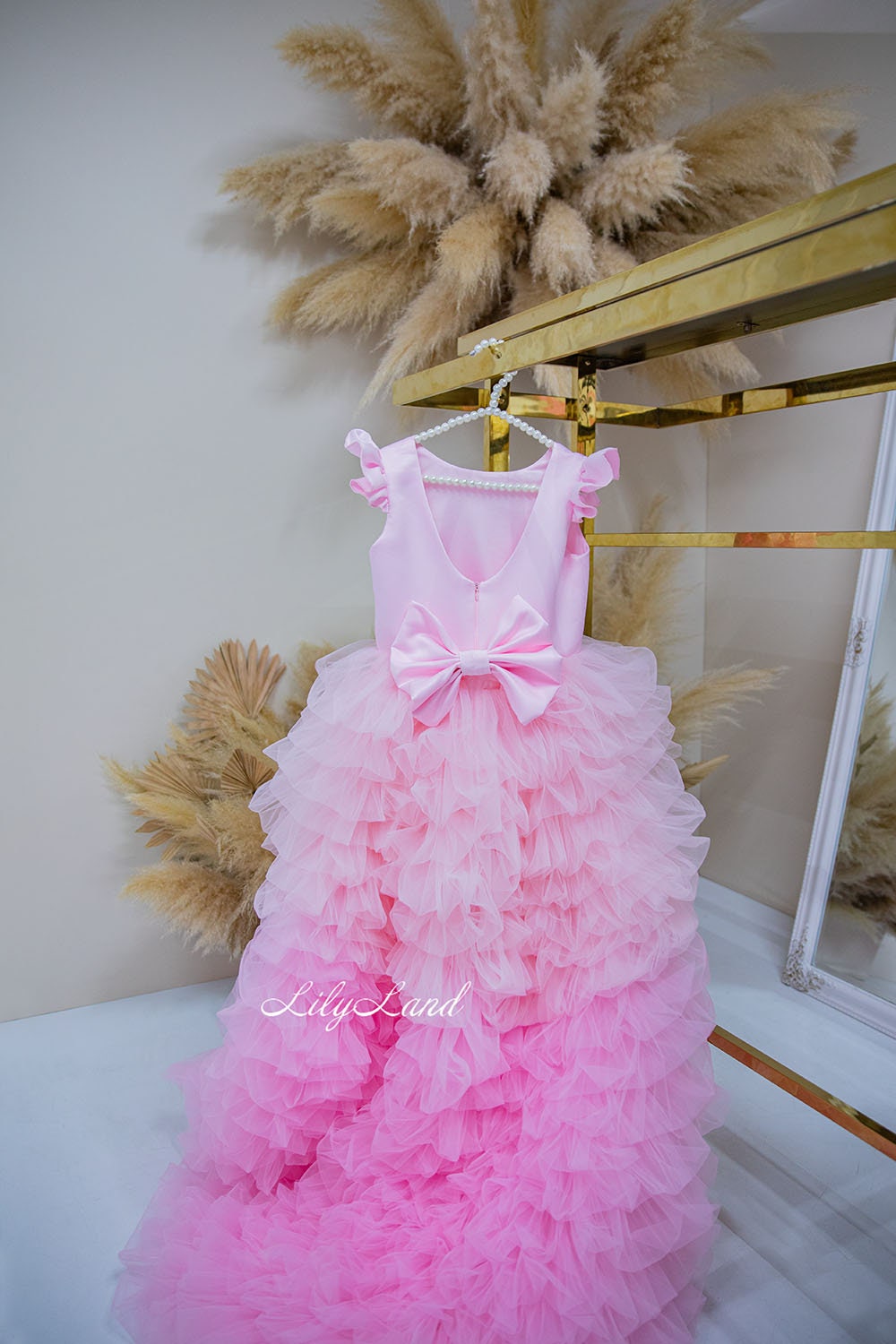 Light Pink 1st Birthday Dress DB/9719
