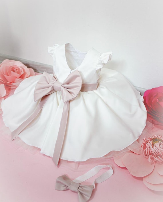 satin frock for baby girl