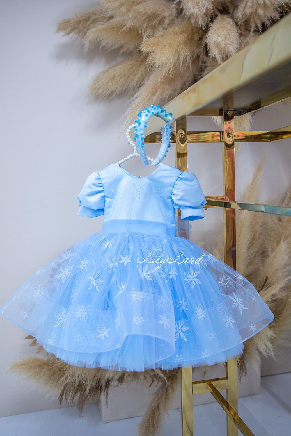 Girls hotsell snowflake dress