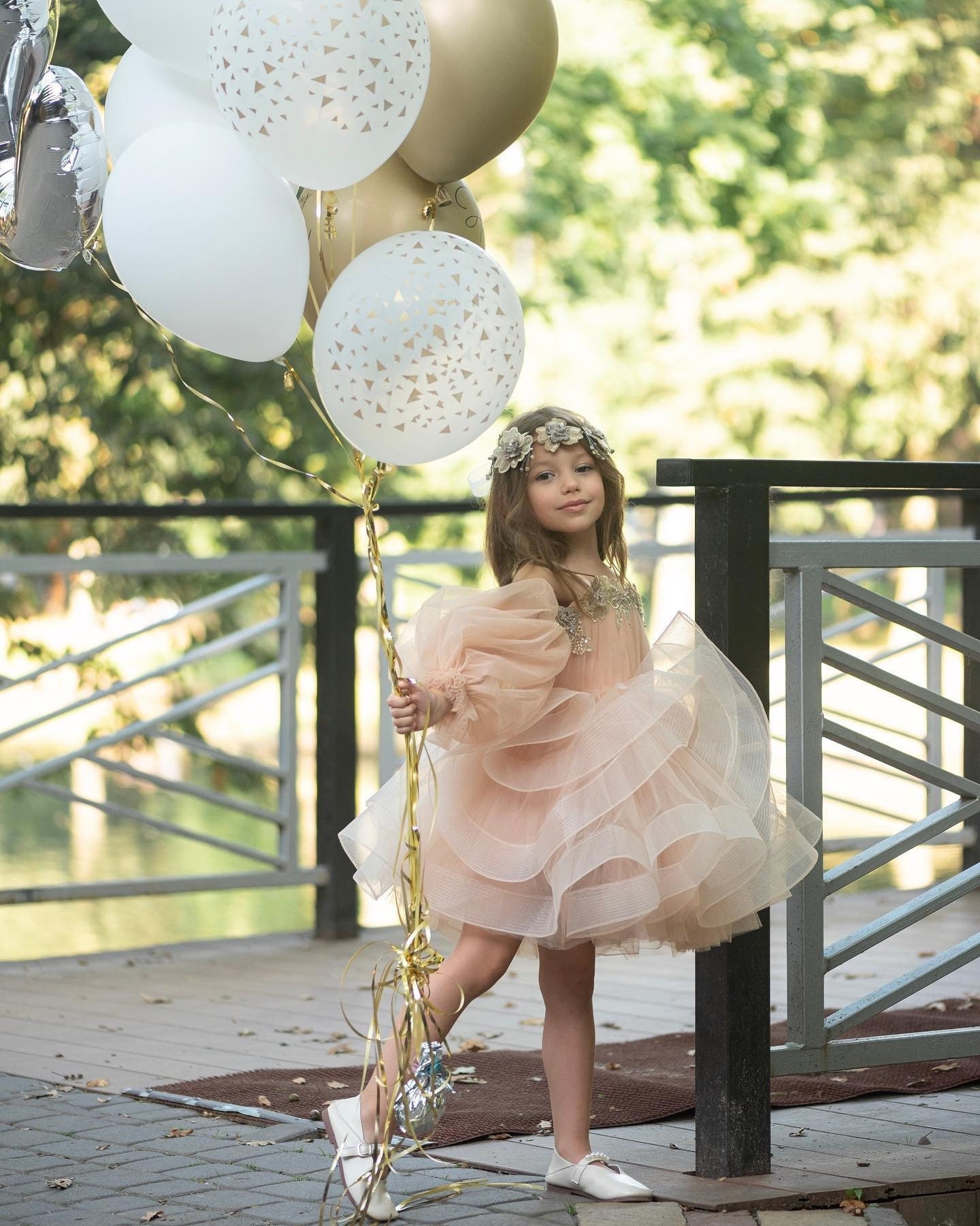 Baby girl mesh dress hot sale