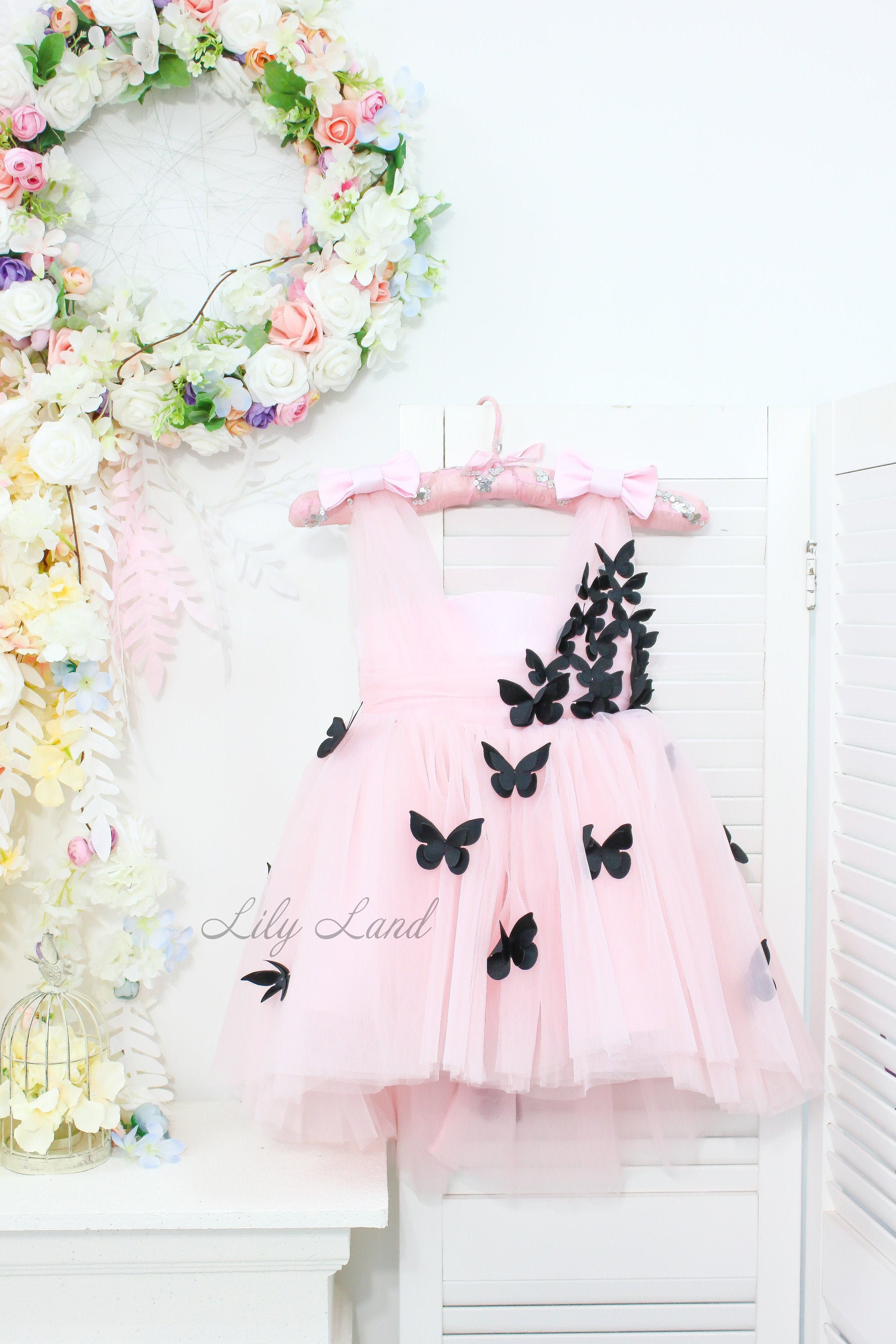 Birthday butterfly baby dress girl dress with butterflies Etsy