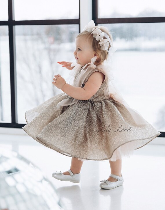 Mauve Mommy and Me Tulle Gown Flower Girl Dress Maternity Gown for Pho –  reathua